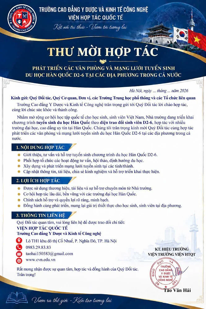 🤝 THƯ MỜI HỢP TÁC – PHÁT TRIỂN MẠNG LƯỚI DU HỌC HÀN QUỐC D2-6