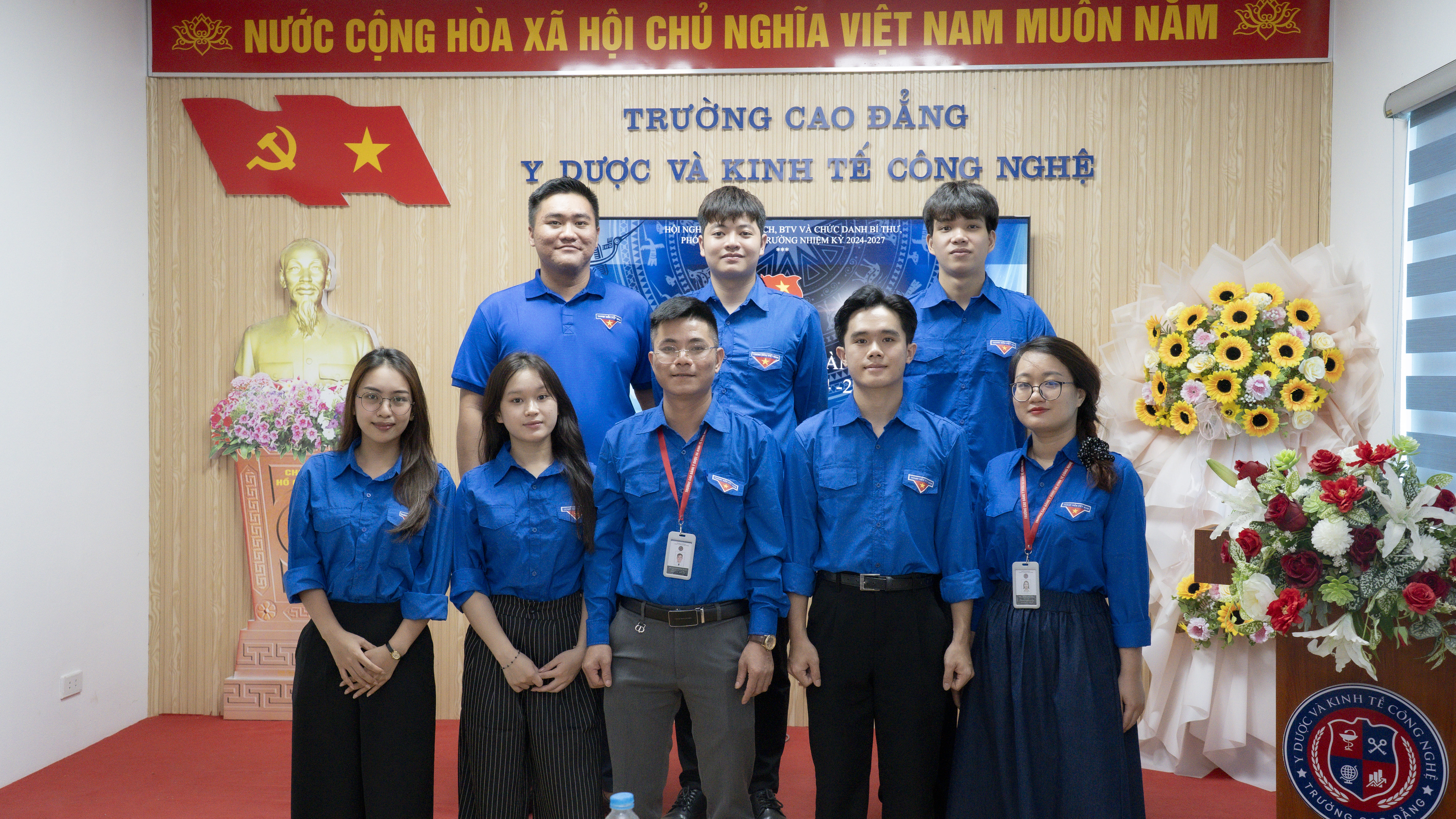 Hội Nghị Kiện Toàn Đoàn Thanh Niên Trường Cao Đẳng Y Dược Và Kinh Tế Công Nghệ Nhiệm Kỳ 2024 – 2027